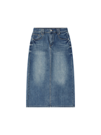 Modesty Midi Skirt™ — Denim