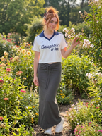 Still Waters Maxi Skirt™ Dark Gray