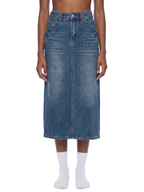 Modesty Midi Skirt™ — Denim
