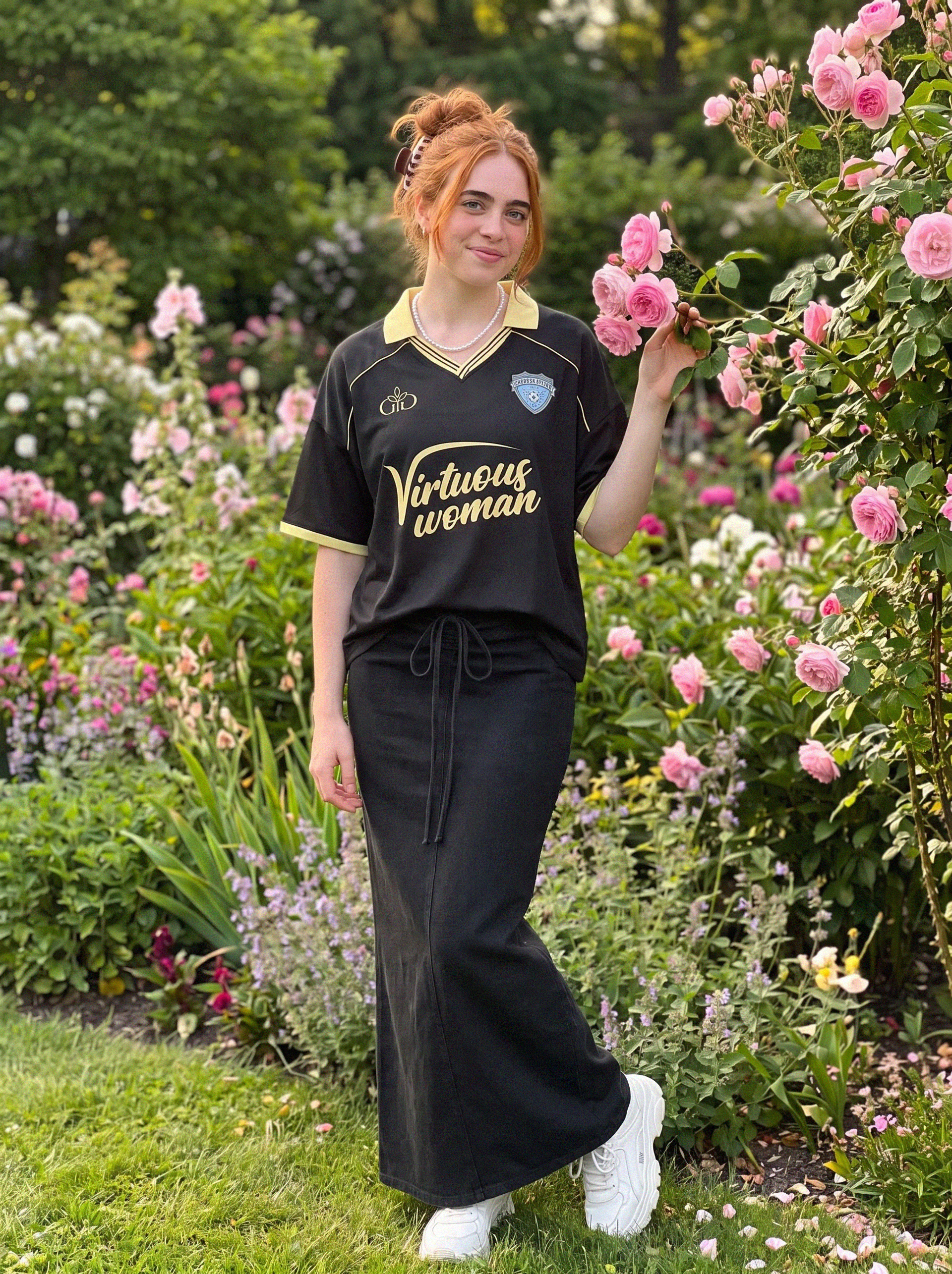 Still Waters Maxi Skirt™ Black