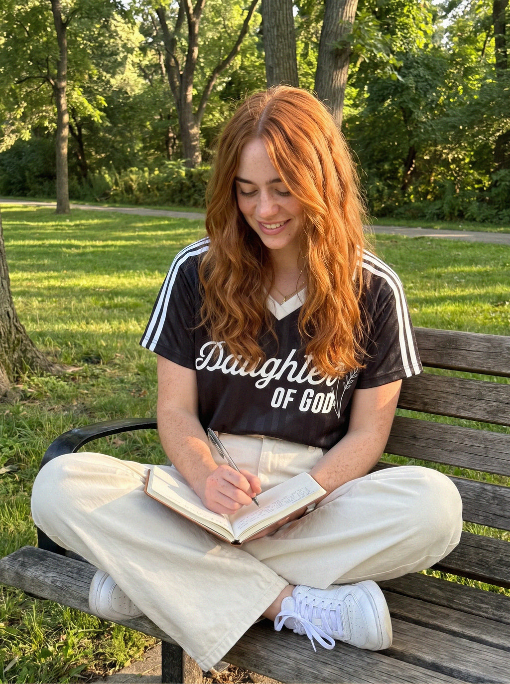 Daughter of God™ Retro Jersey Black - Grace District ®