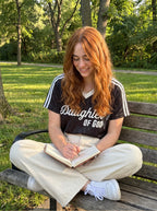 Daughter of God™ Retro Jersey Black - Grace District ®