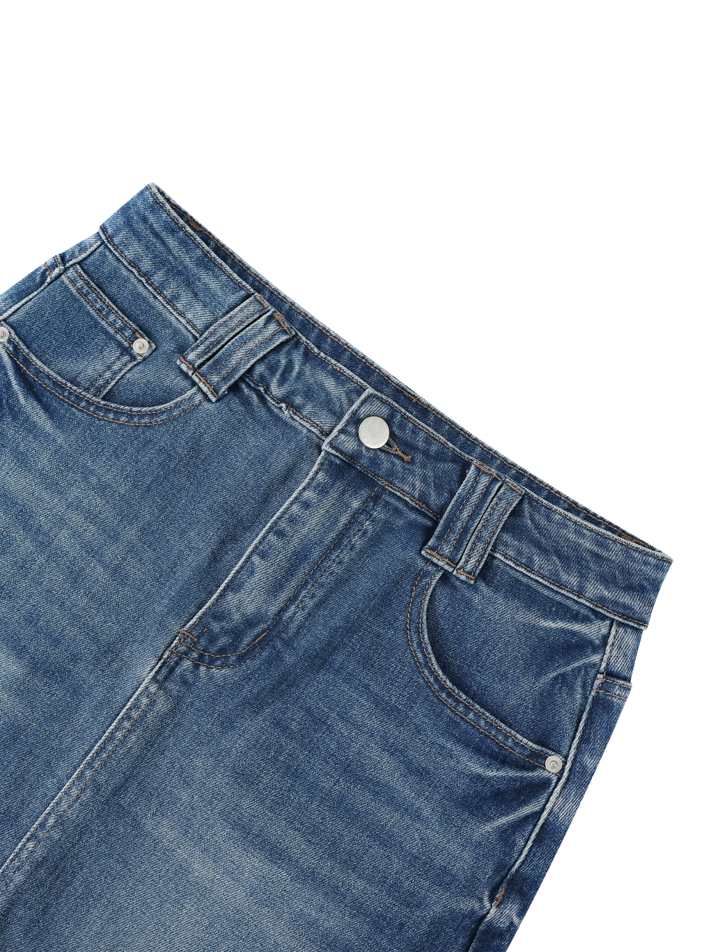 Modesty Midi Skirt™ — Denim