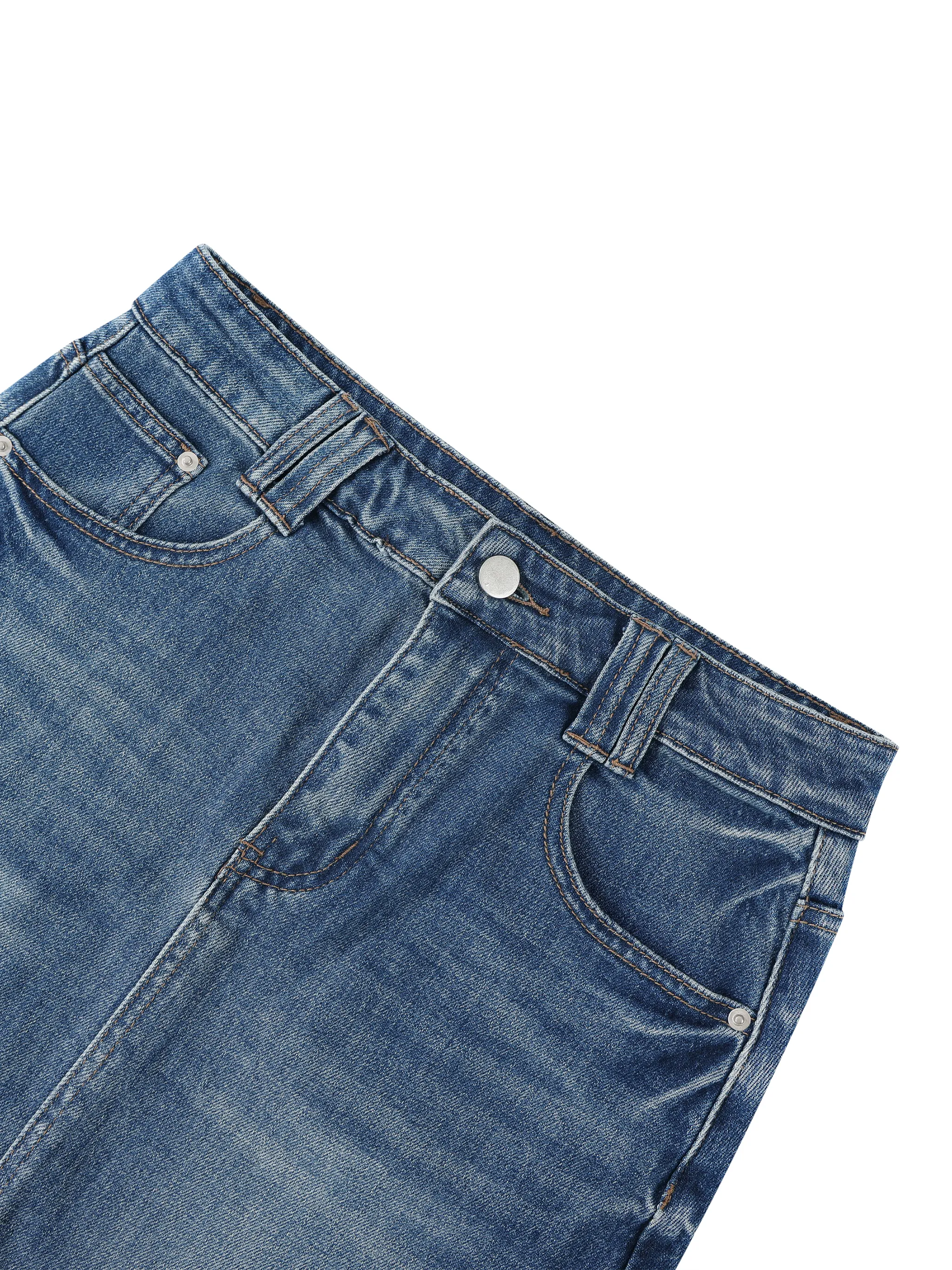 Modesty Midi Skirt™ — Denim