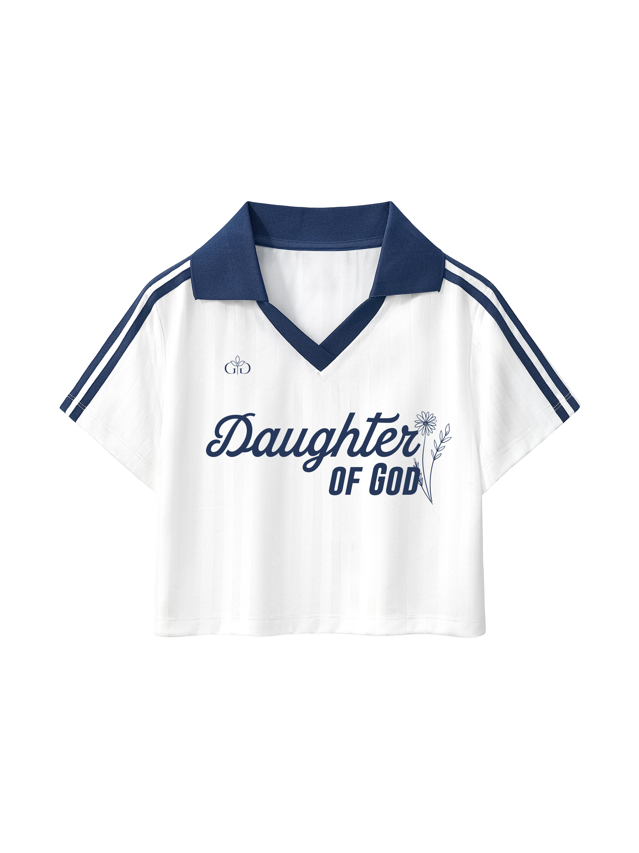 Daughter of God™ Retro Jersey White - Grace District ®