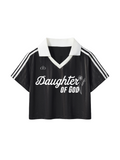 Daughter of God™ Retro Jersey Black - Grace District ®