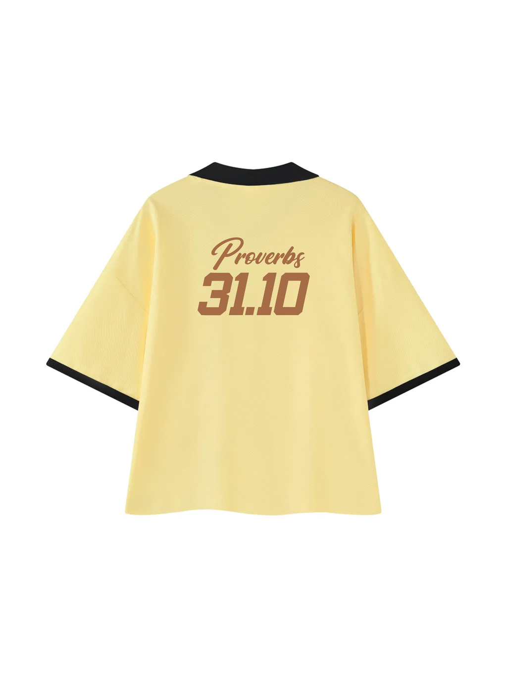 Virtuous Woman Retro Jersey Navy Yellow - Grace District ®