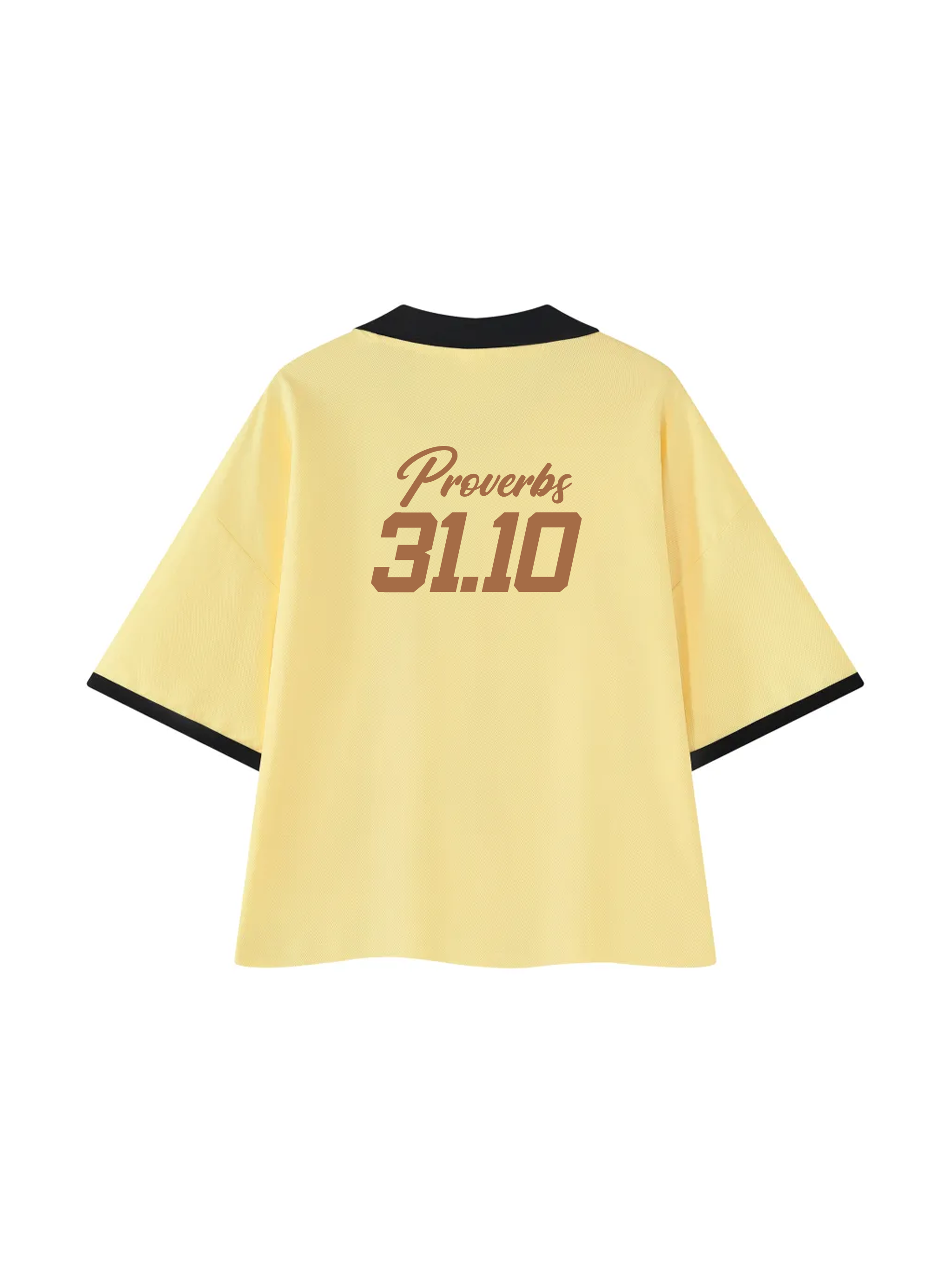 Virtuous Woman Retro Jersey Navy Yellow - Grace District ®