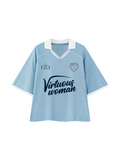 Virtuous Woman Retro Jersey Blue - Grace District ®