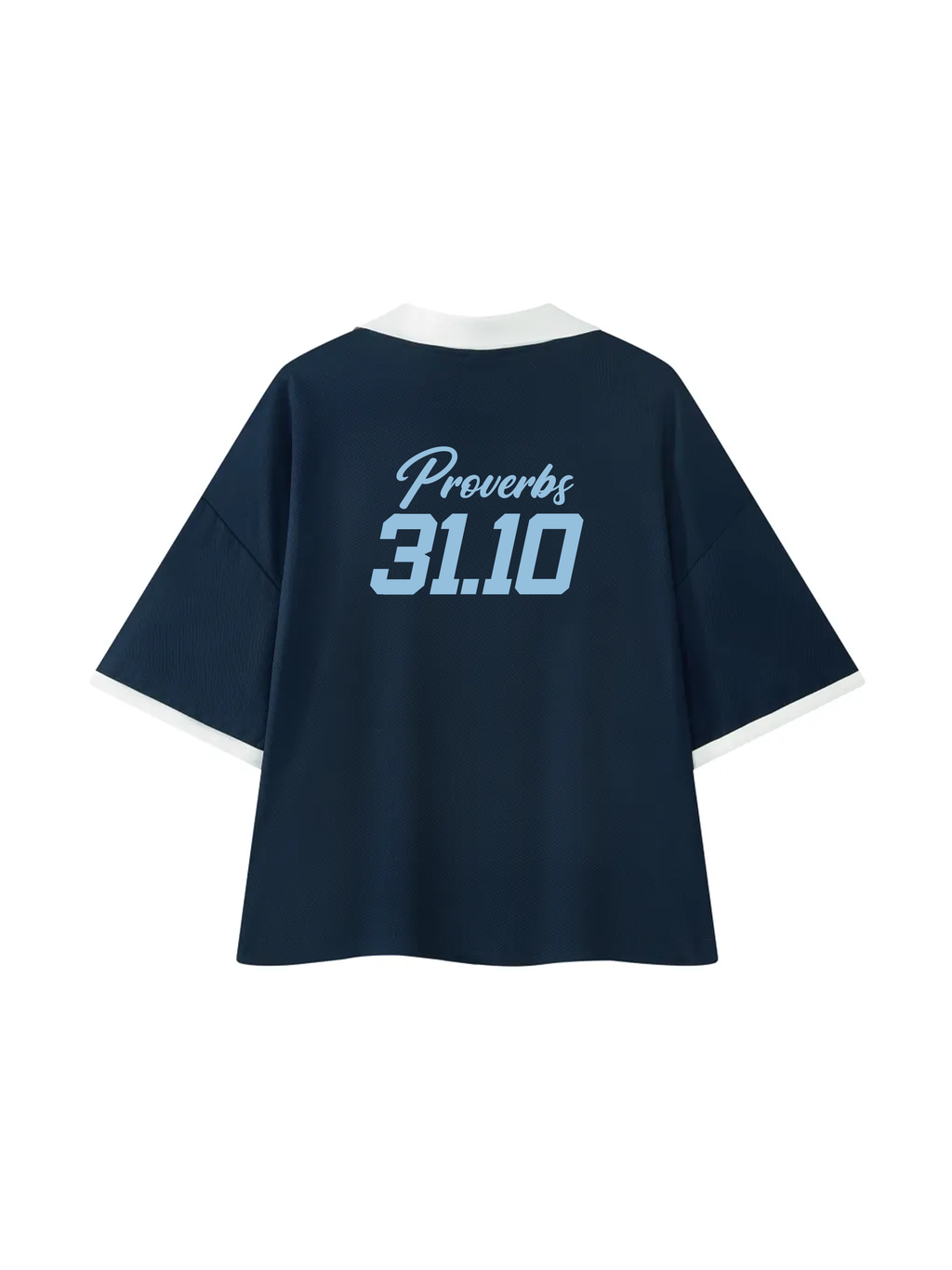 Virtuous Woman Retro Jersey Navy Blue - Grace District ®