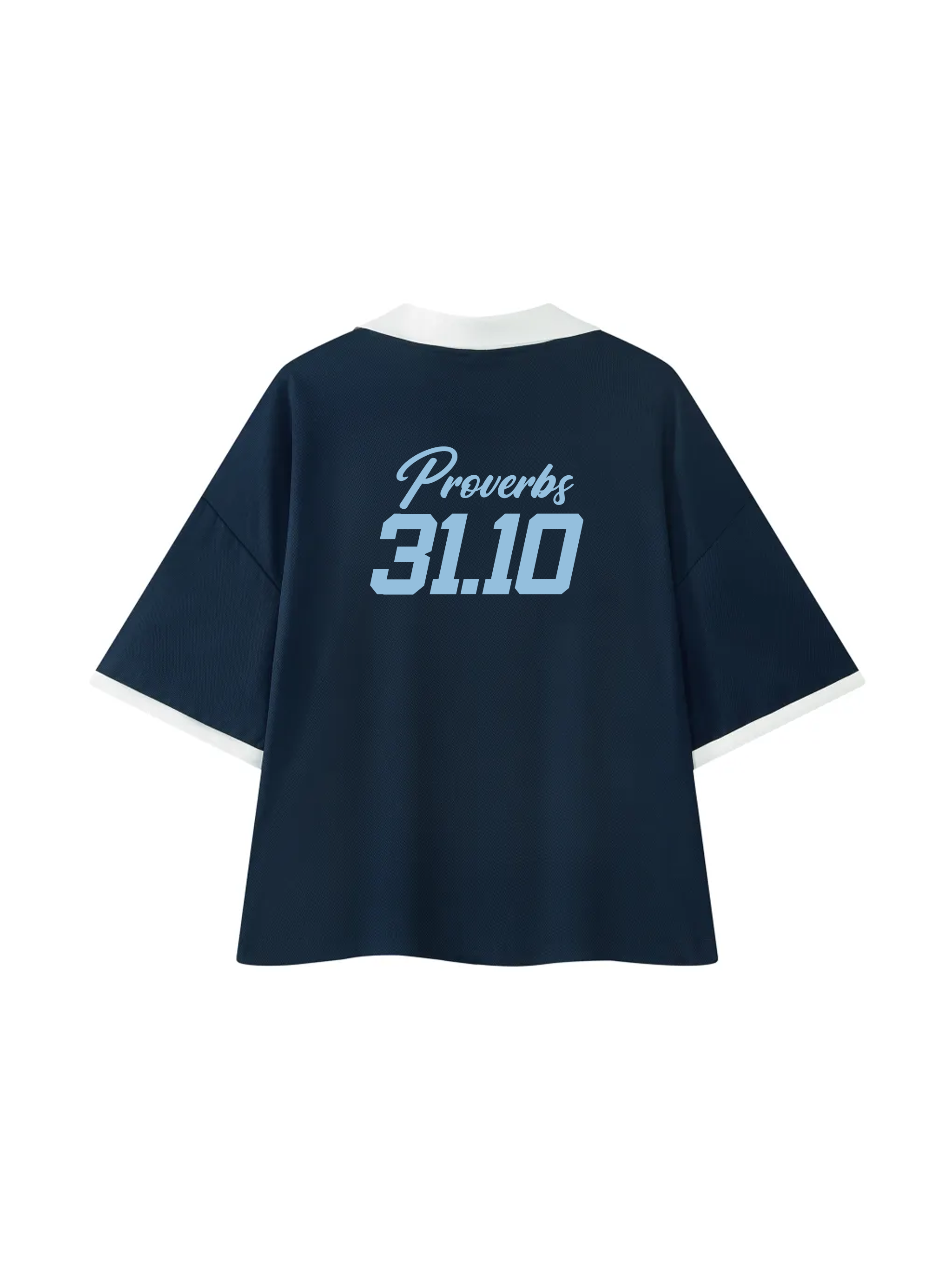 Virtuous Woman Retro Jersey Navy Blue - Grace District ®