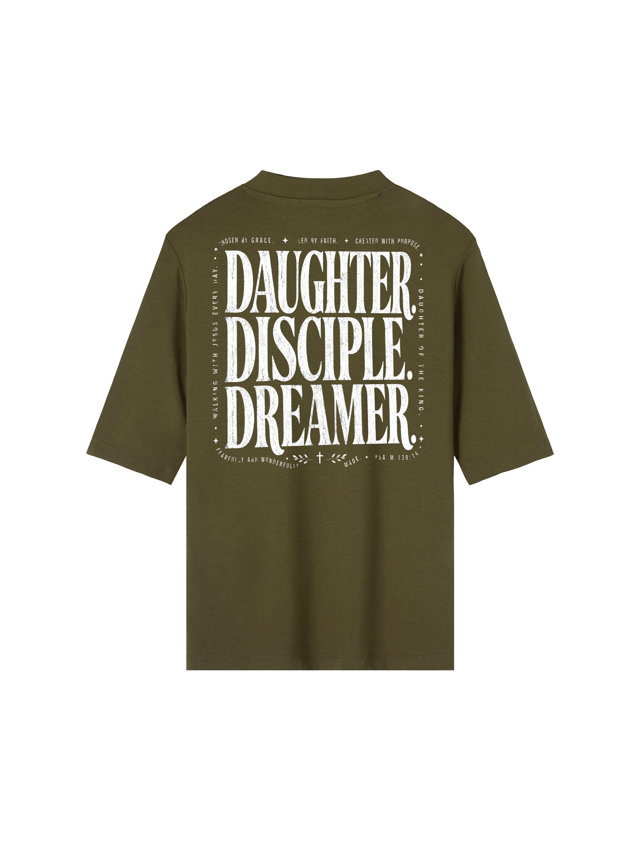 Daughter, Disciple, Dreamer , Green - Grace District ®