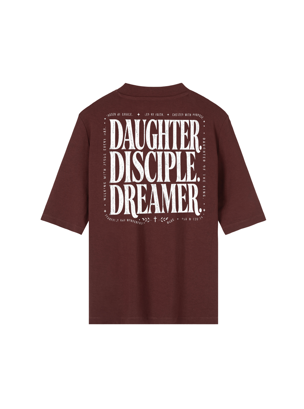 Daughter, Disciple, Dreamer , Red - Grace District ®