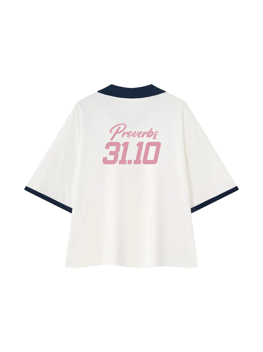 Virtuous Woman Retro Jersey Navy White - Grace District ®