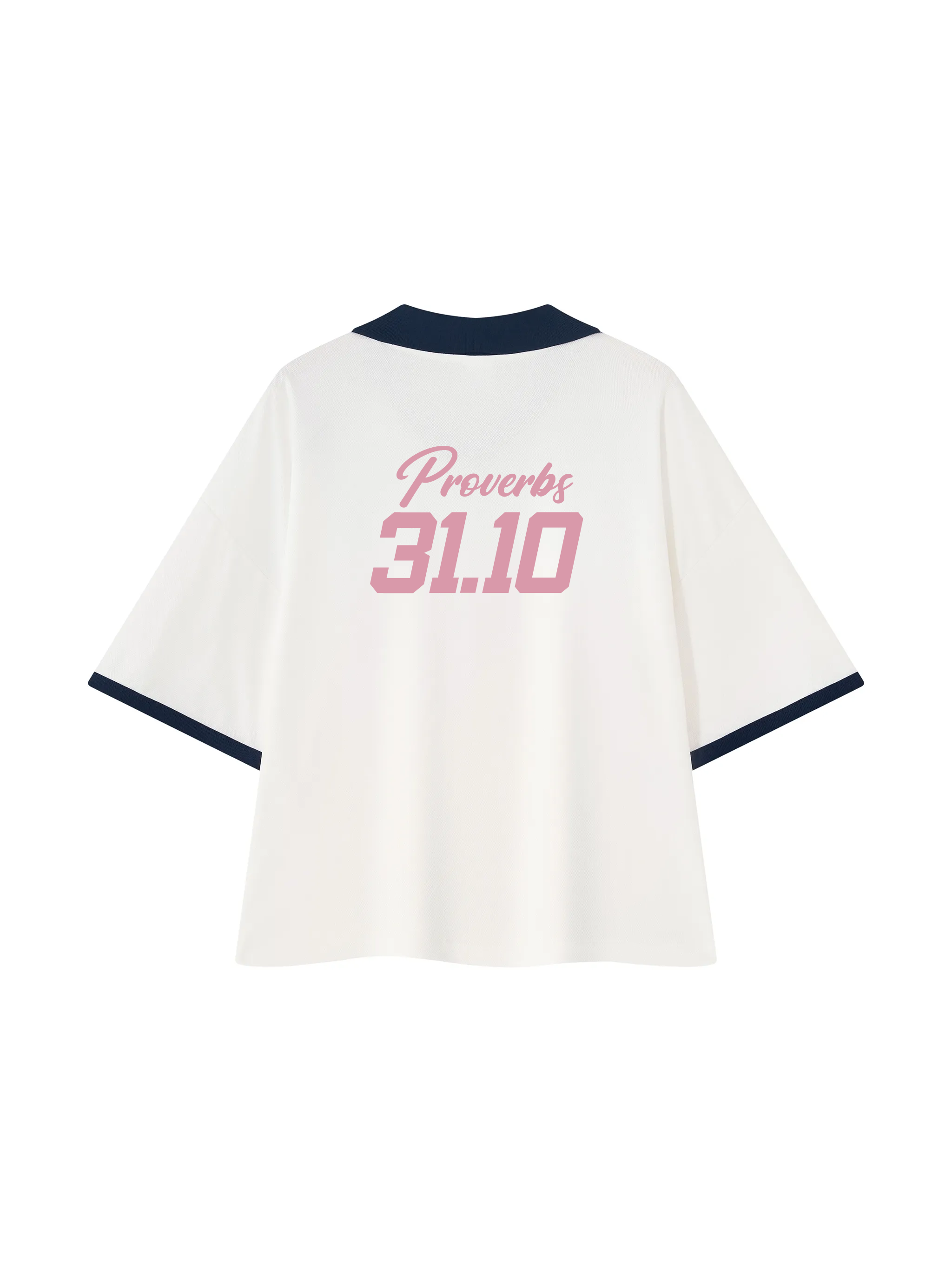 Virtuous Woman Retro Jersey Navy White - Grace District ®