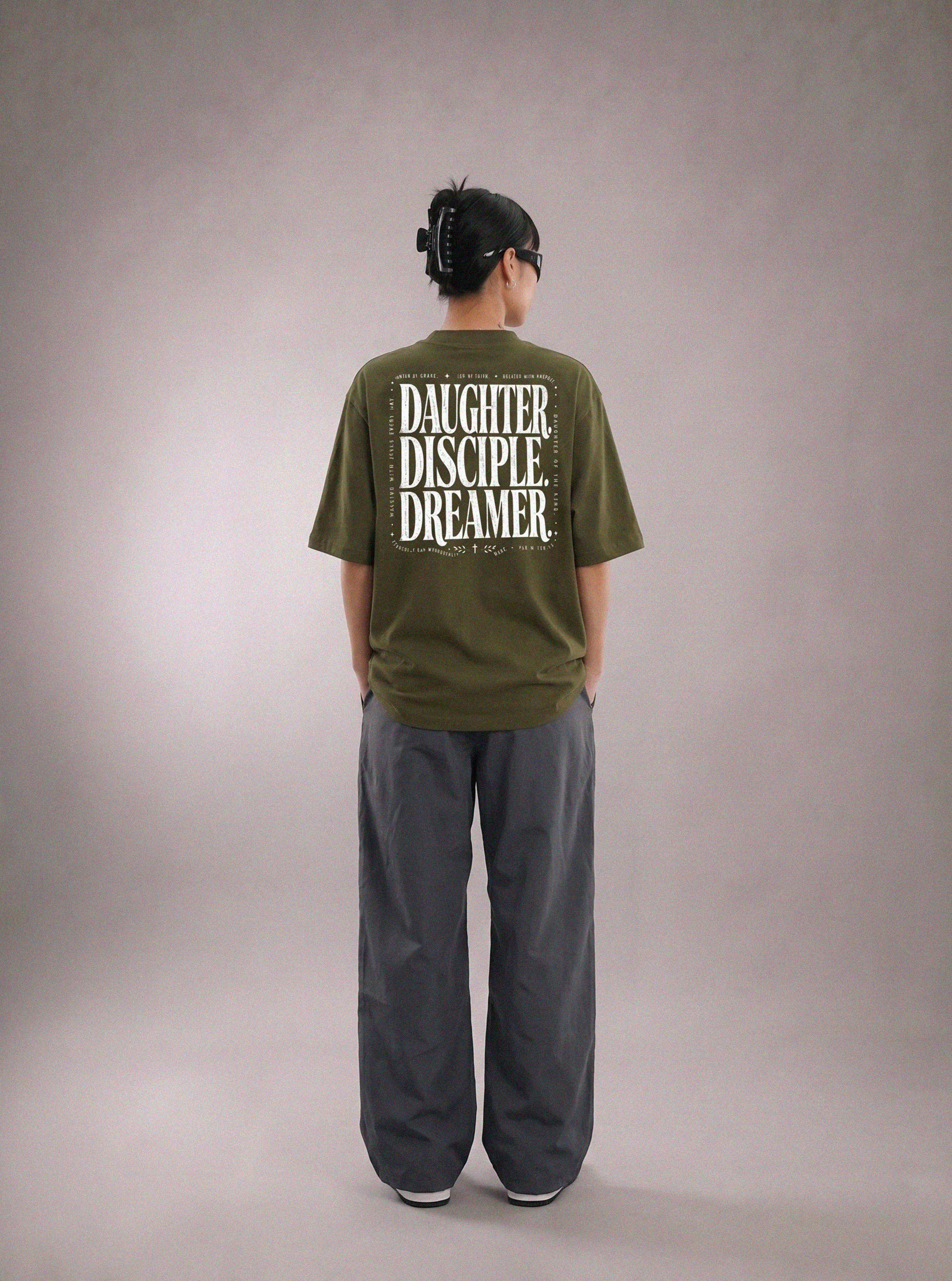 Daughter, Disciple, Dreamer , Green - Grace District ®