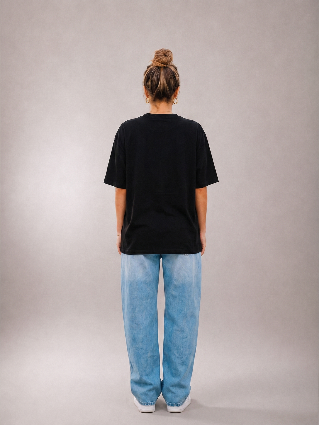 Jesus Is The Way Black - Oversized Tee - Grace District ®