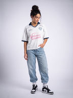 Virtuous Woman Retro Jersey Navy White - Grace District ®