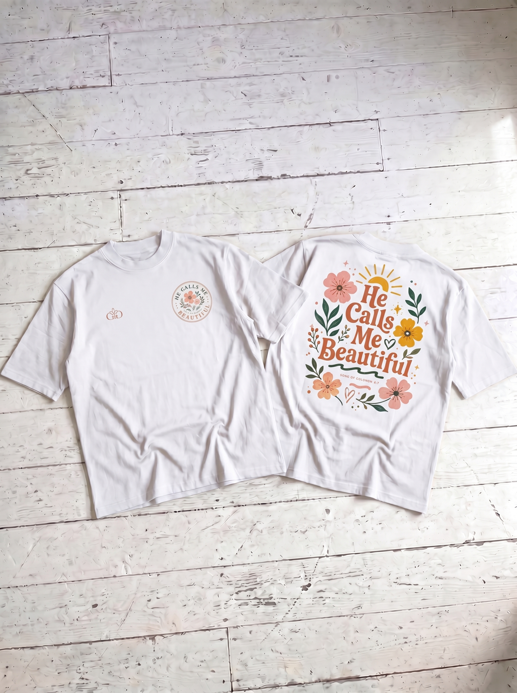 He calls me Beautyful - Oversized Tee - Grace District ®