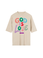 God Is Love, Beige - Grace District ®
