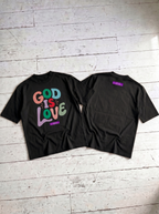 God Is Love, Black - Grace District ®
