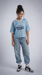 Virtuous Woman Retro Jersey Navy Blue - Grace District ®
