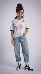 Virtuous Woman Retro Jersey Navy White - Grace District ®